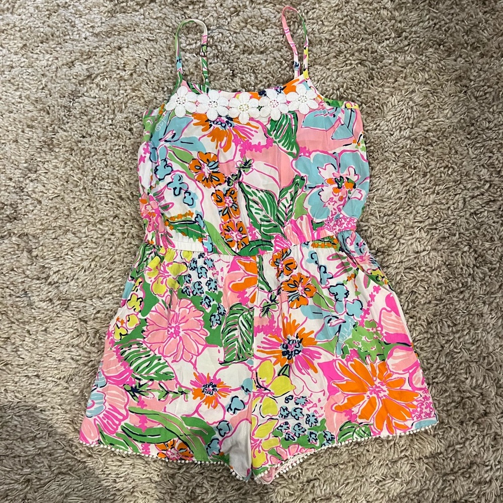 Lilly Pulitzer for Target Pink Multi Floral Romper